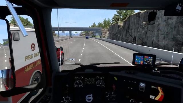 Our first drive in 2023 VOLVO VNL 860 | American Truck Simulator смотреть онлайн