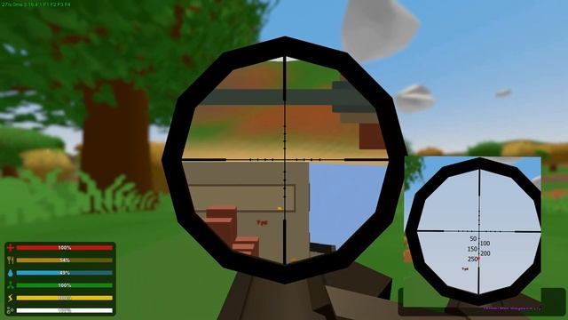 Вкратце об Unturned #2 - Снайперское ремесло (Баллистика для чайников)