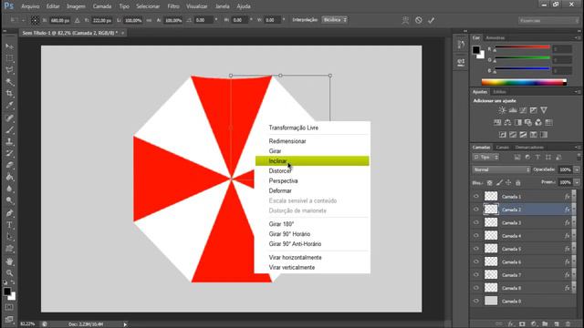 Speed Art | Umbrella Corporation - Photoshop CS6 смотреть онлайн