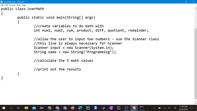 Intro to Java Video 4: Math with User Input смотреть онлайн