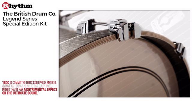 Rhythm - British Drum Co. Legend Series Special Edition Kit Review смотреть онлайн