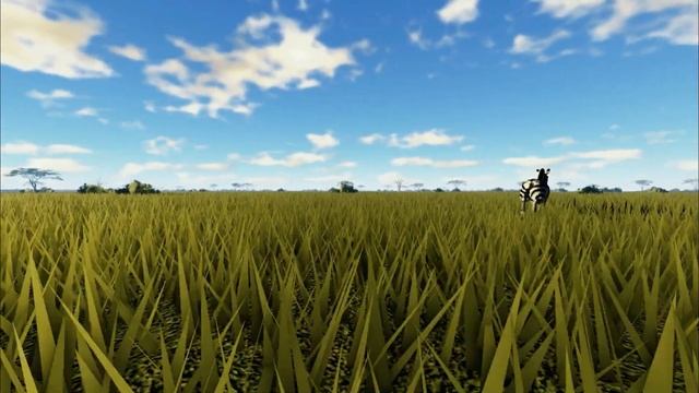 Roblox - Wild Savanna | Success of the lioness | Lion pride hunts zebra смотреть онлайн