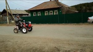 Мотоблок Brait 135 с дифференциалом и адаптером