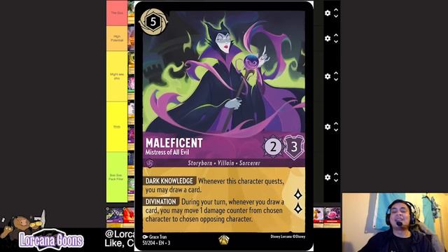Let's Rank Every Card In Disney Lorcana Ch.3 INTO THE INKLANDS (PART 1) TIER LIST смотреть онлайн