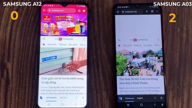 Samsung Galaxy A03 vs Samsung Galaxy A12 | Speedtest, Video test Display, Camera Comparison смотреть онлайн