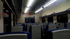 Ярославское направление РЖД. Вечерний экспресс РЭКС ЭД4М 0394. Монино - Москва-Ярославская.