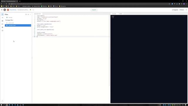 Как установить библиотеки в Repl.it смотреть онлайн