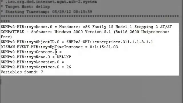 How to do an SNMP Walk of a MIB tree смотреть онлайн