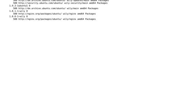 Ubuntu: Is APT trying to downgrade a package? смотреть онлайн