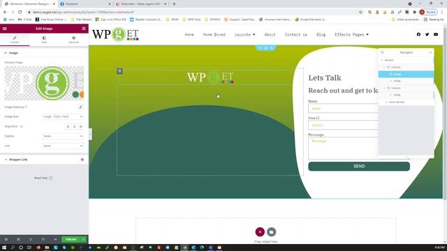 Elementor: Using SVG as background blob shapes смотреть онлайн