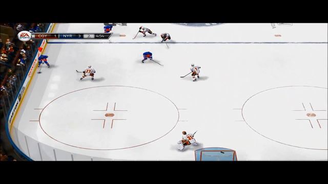NHL Legacy Edition PS3 New York Rangers VS Calgary Flames смотреть онлайн