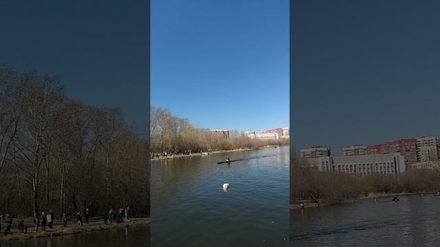 Скоростной заплыв на каяке против течения смотреть онлайн