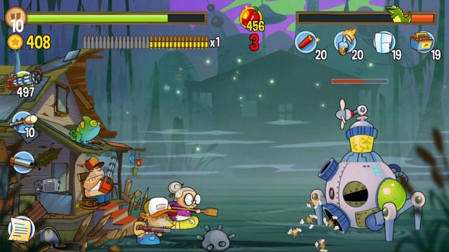 Swamp Attack 1 And 2 - All Bosses (Boss Fight) 1080P 60 FPS смотреть онлайн