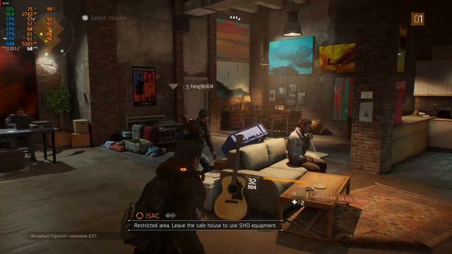 The Division Gameplay on i3 3220 and RX 570 4gb (Ultra Setting) смотреть онлайн