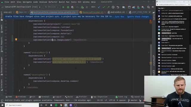 #kotlin #kmm Multiplatform Live Coding w/ Android, #JetpackCompose: Android & Desktop Front End смотреть онлайн