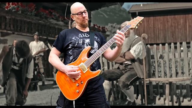 Rammstein - Dicke Titten (guitar cover) Schecter C1 Diamond Series смотреть онлайн