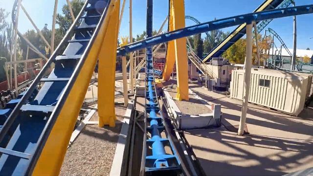 Colossus the Fire Dragon Review, Lagoon Schwarzkopf Double Looping Coaster | A True Classic смотреть онлайн