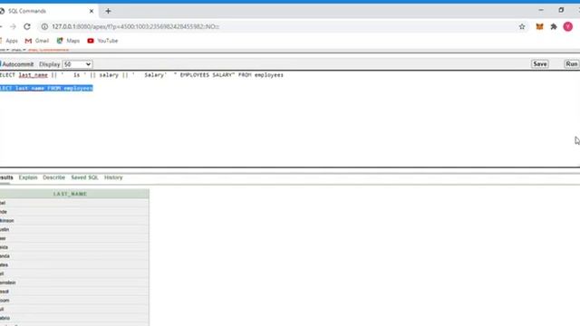 56 BCA II MSC FDBMS Select command Practical 1 смотреть онлайн
