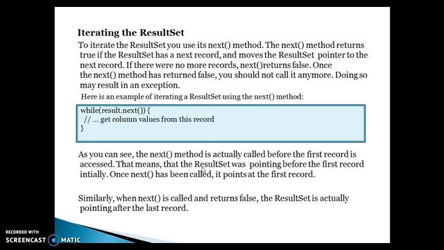 25.ResultSet concept in JDBC | ResultSet in JDBC смотреть онлайн
