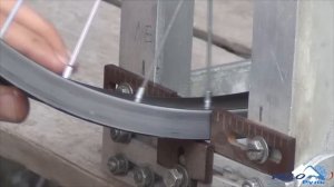 Как производить Балансировку и правку велосипедного колеса.