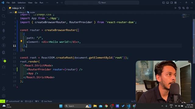 React Router DOM | ReactJs Tutorial #22 | ULTIMATE MERN TUTORIALS IN HINDI ?? смотреть онлайн