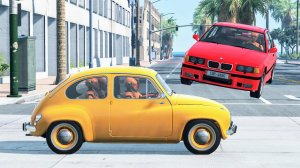 Автомобили против огромных выбоин #14 – BeamNG Drive