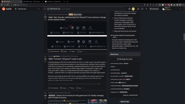 Gaijin VS The Community - War Thunder Drama смотреть онлайн