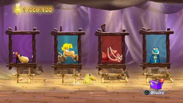 [PS4] Rayman Legends wszystkie postacie milion lumów / Rayman Legends all Characters million lums смотреть онлайн