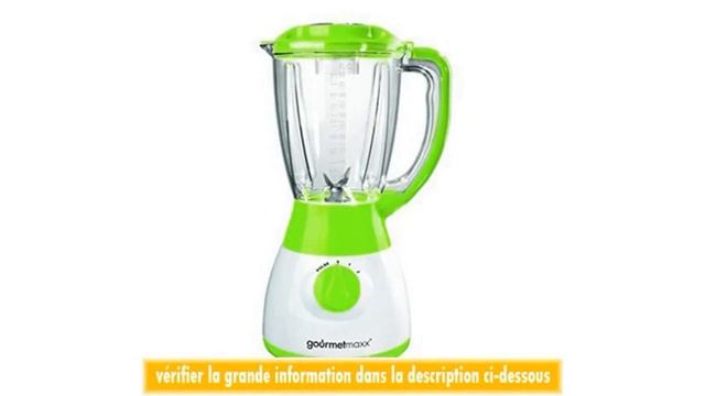 TV Top Ventes 06094 gourmetmaxx Standmixer XL Plus Vert Citron смотреть онлайн