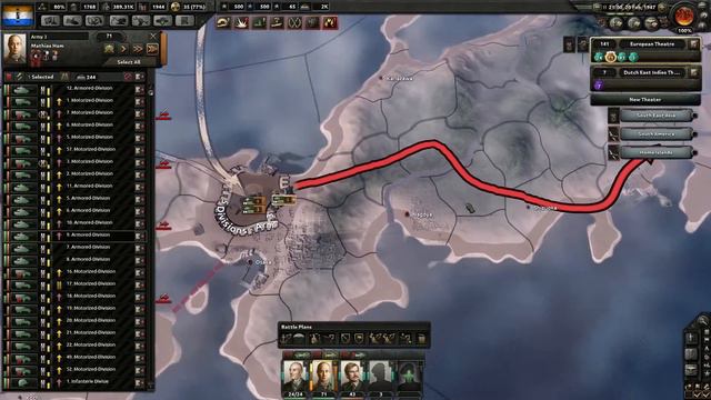Hearts of Iron 4 | Dutch Rijk | episode 18 - Tokyo Tourists смотреть онлайн