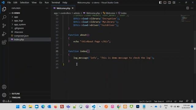 Error Handling in Codeignitor - (EP-10) смотреть онлайн