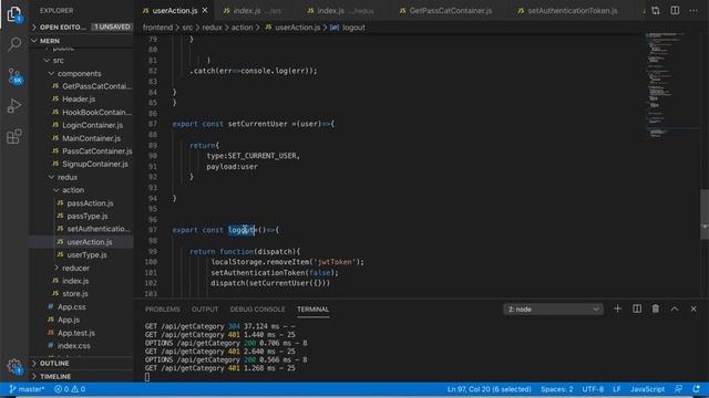 Verify JWT Token on Expire and Redirect the user to login page | #13 MERN STACK Tutorials in Hindi смотреть онлайн