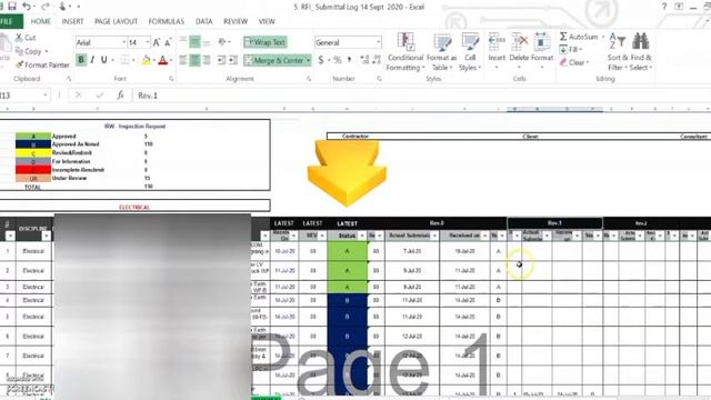Counting Submission Status using COUNTIF Function formula in excel смотреть онлайн