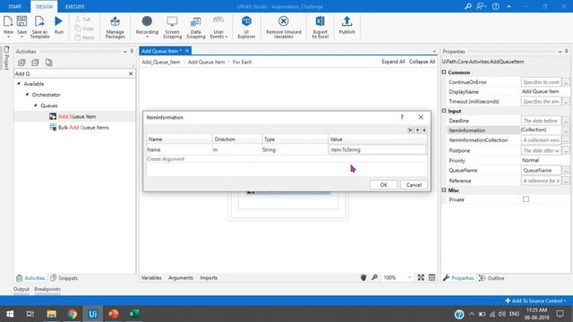 Add Items to Queue UiPath |How to Create Queue |UiPath Orchestrator|UiPath RPA смотреть онлайн