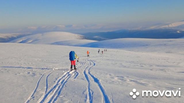 Лыжный поход 1к.с. глазами замыкающего. Хибины 18-25.02.23 смотреть онлайн
