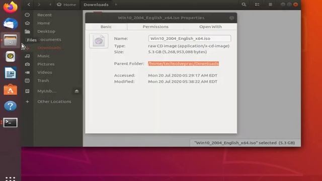 Create Windows Bootable USB on Ubuntu | Command Line Method смотреть онлайн