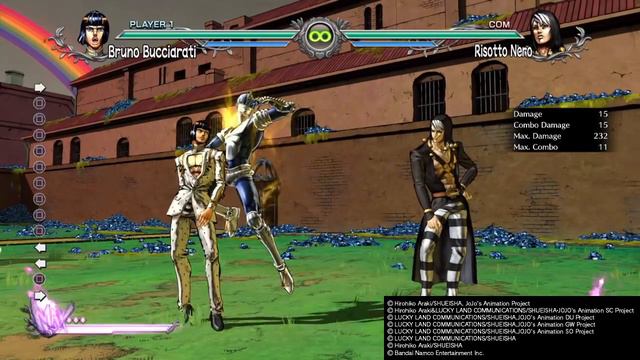 JJBA ASBR - Гайд на Бруно