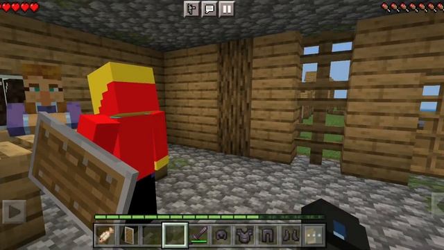 ИГРАЕМ В MINECRAFT на телефонах смотреть онлайн