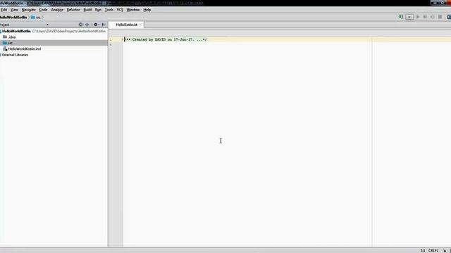 Kotlin Tutorials Hello World in Kotlin смотреть онлайн