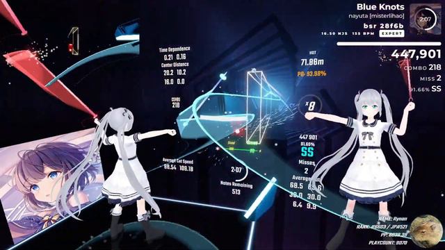 [BeatSaber] Blue Knots смотреть онлайн