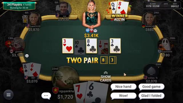 POKER CHAMPIONSHIP ON STEAM Tournament 5M Millions