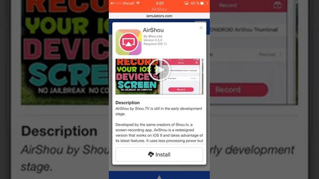 Как записывать видео с экрана IOS устройства смотреть онлайн