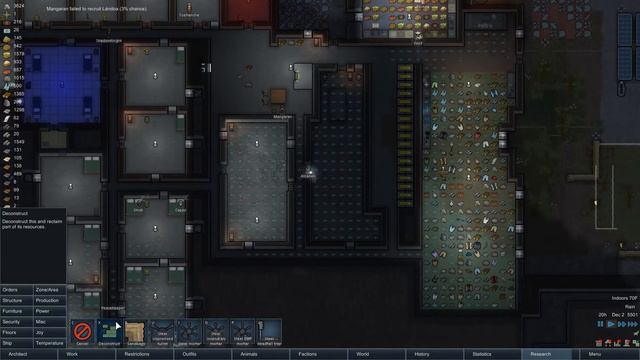 Let's Play Rimworld Alpha 12D S3 Ep.25 - Beginner Bionics - Vanilla Rimworld Gameplay смотреть онлайн