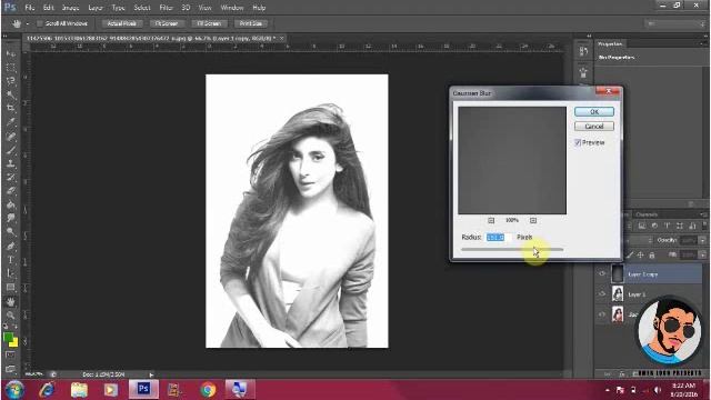 How to create sketch photoediting in photoshop смотреть онлайн