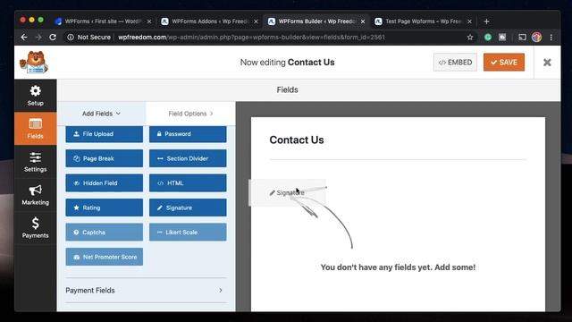 WordPress contact form WPForms tutorial- Conditional logic, Access control, Payments & More! смотреть онлайн