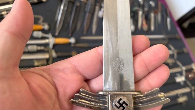 Холодное оружие Luftwaffe, обзор покупок на шоу в Wilmington USA June 2023. смотреть онлайн