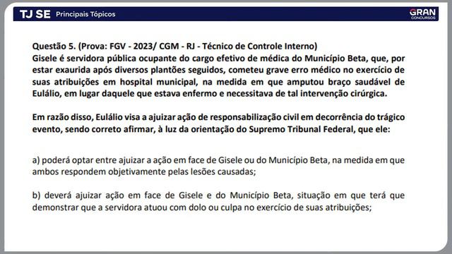 Concurso TJ SE - Principais tópicos em Direito Administrativo com Renato Borelli смотреть онлайн