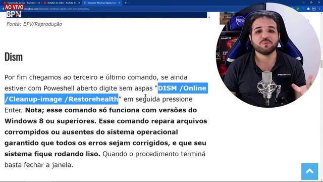 Como Corrigir TODOS OS ERROS do seu Windows (FUNCIONA 100%) смотреть онлайн