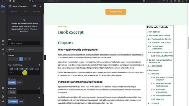 Table Of Contents - #1 Flexbox Website Builder for WordPress смотреть онлайн