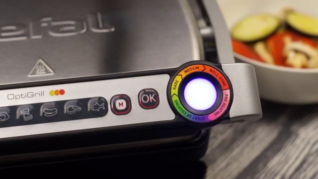 Лосось и овощи-гриль с помощью Optigrill от Tefal смотреть онлайн